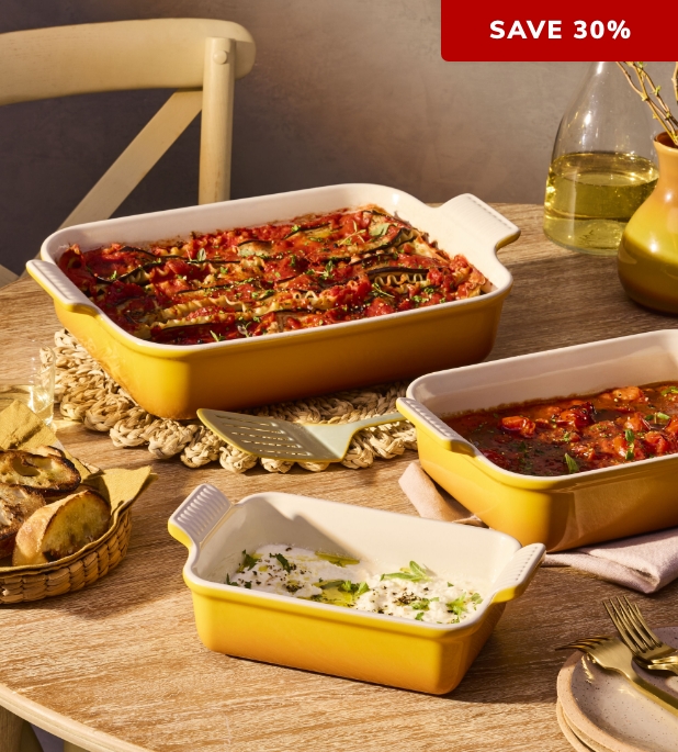 Stoneware Heritage Rectangular Dishes