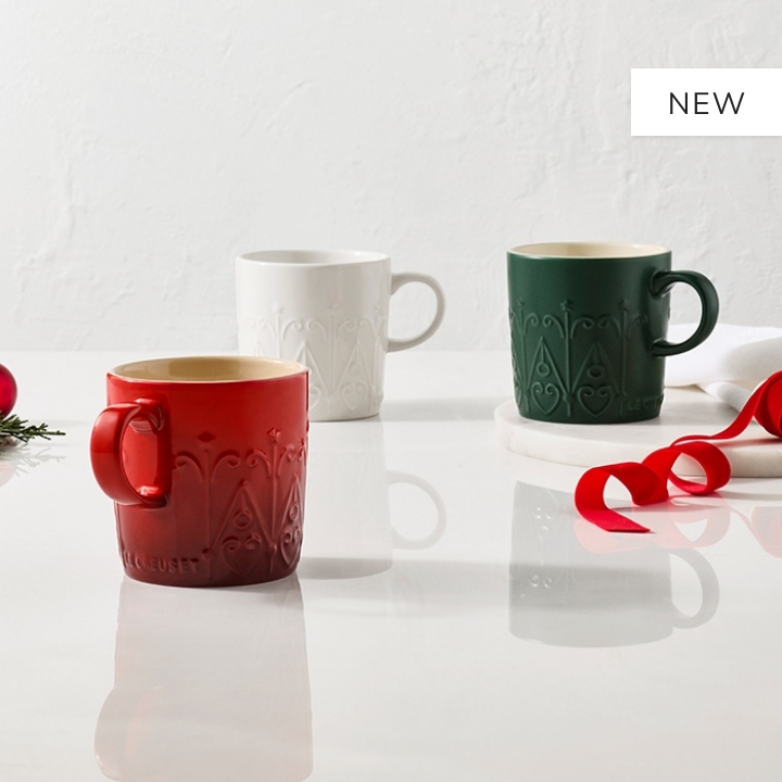 Stoneware Mug 350ml L'Etoile Relief Forêt