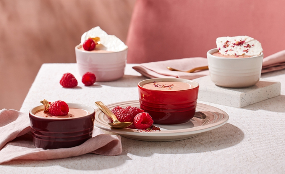 Ruby and Cardamom Custard