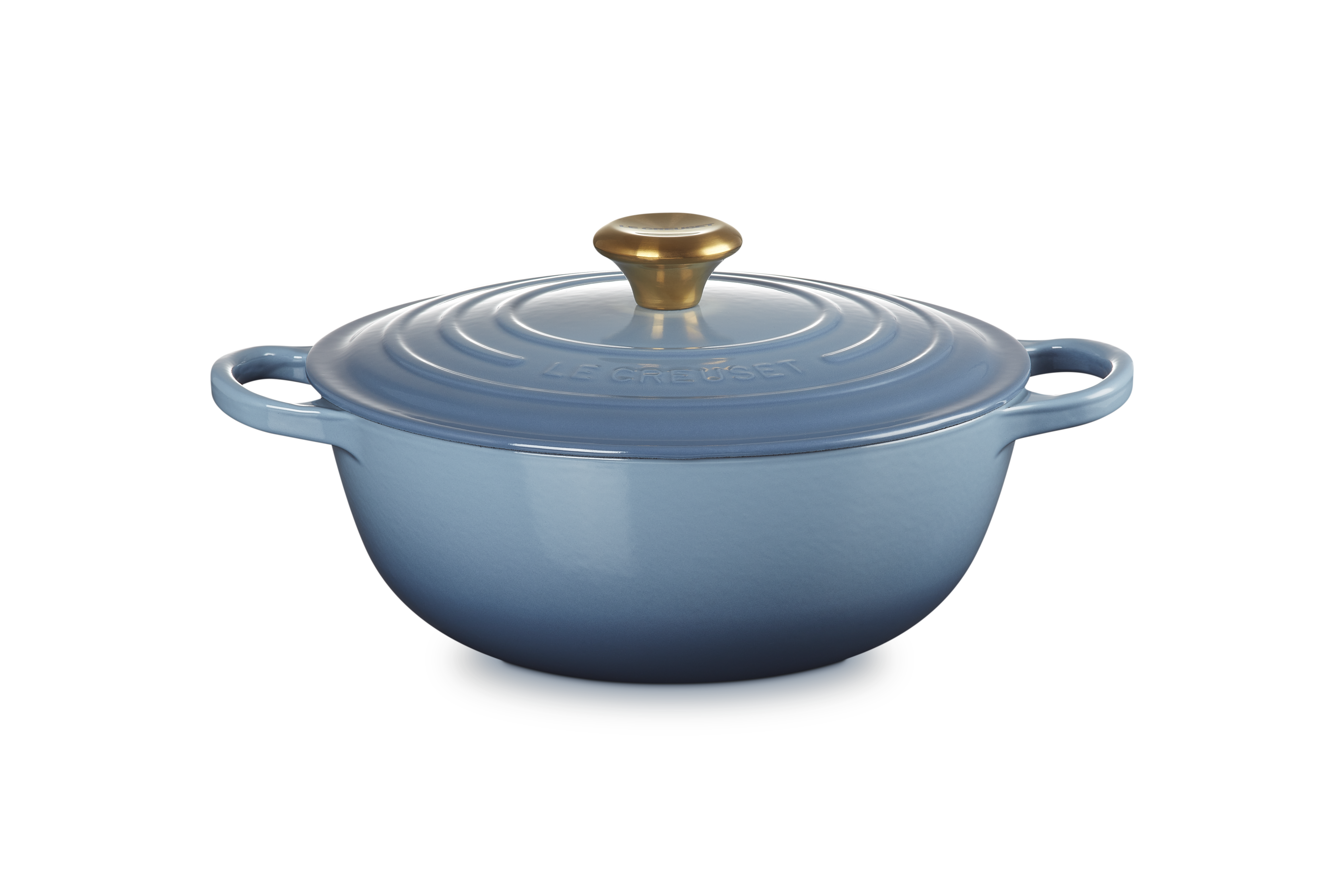 Cast Iron Signature Soup Pot 26cm Chambray