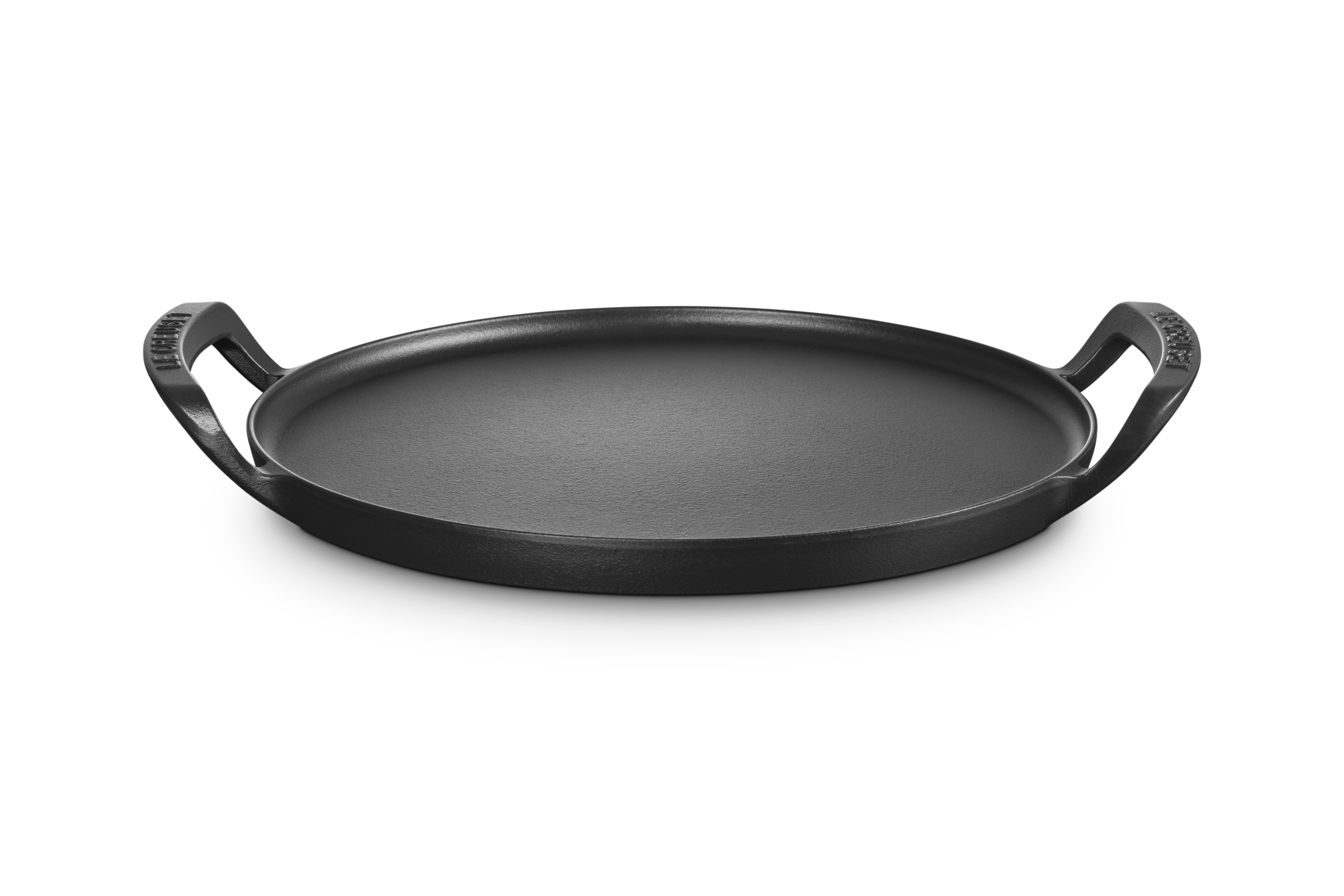 Cast Iron Alpine Outdoor Pizza Pan 35cm Matte Black