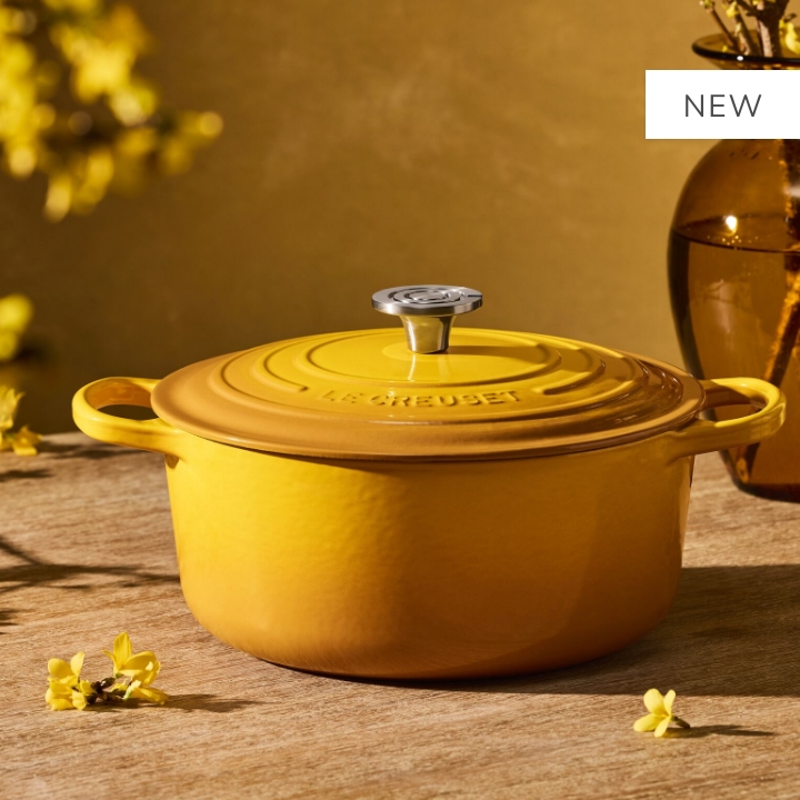 Cast Iron with Crucible Knob Nectar
