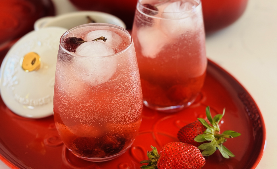 Sparkling Berry & Rosé Punch