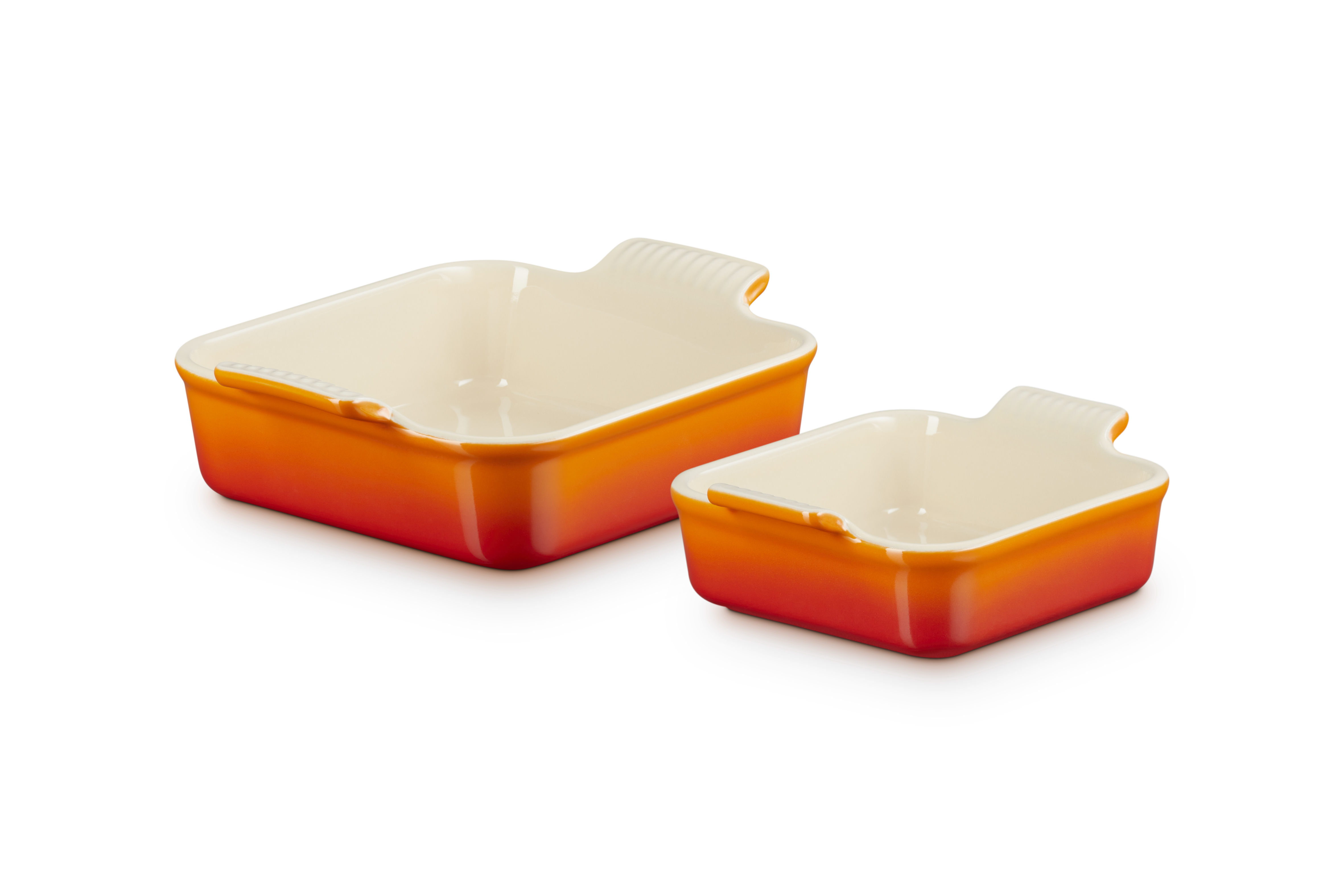 Stoneware Set of 2 Heritage Square Dishes 