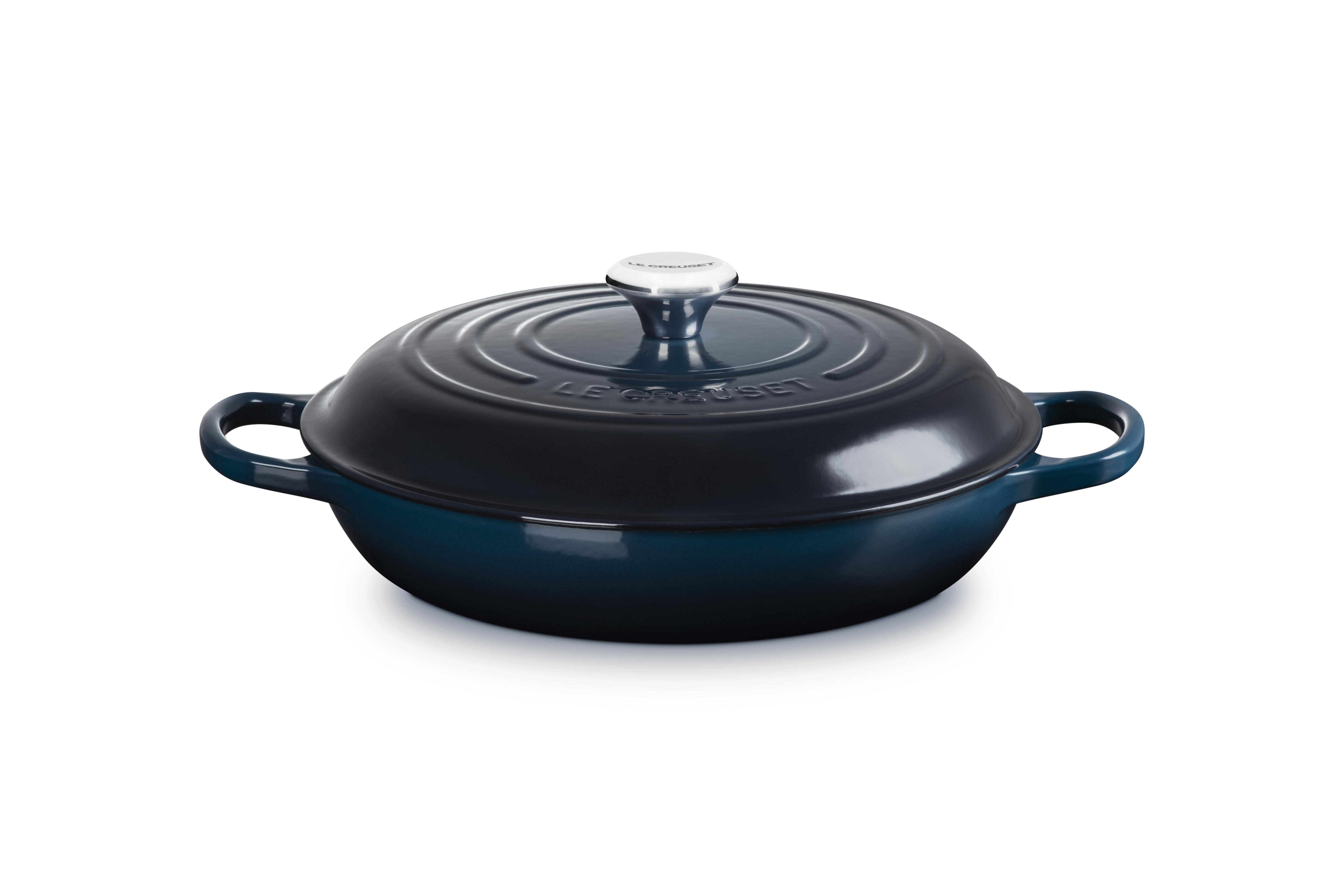 Cast Iron Signature Shallow Casserole 30cm Nuit