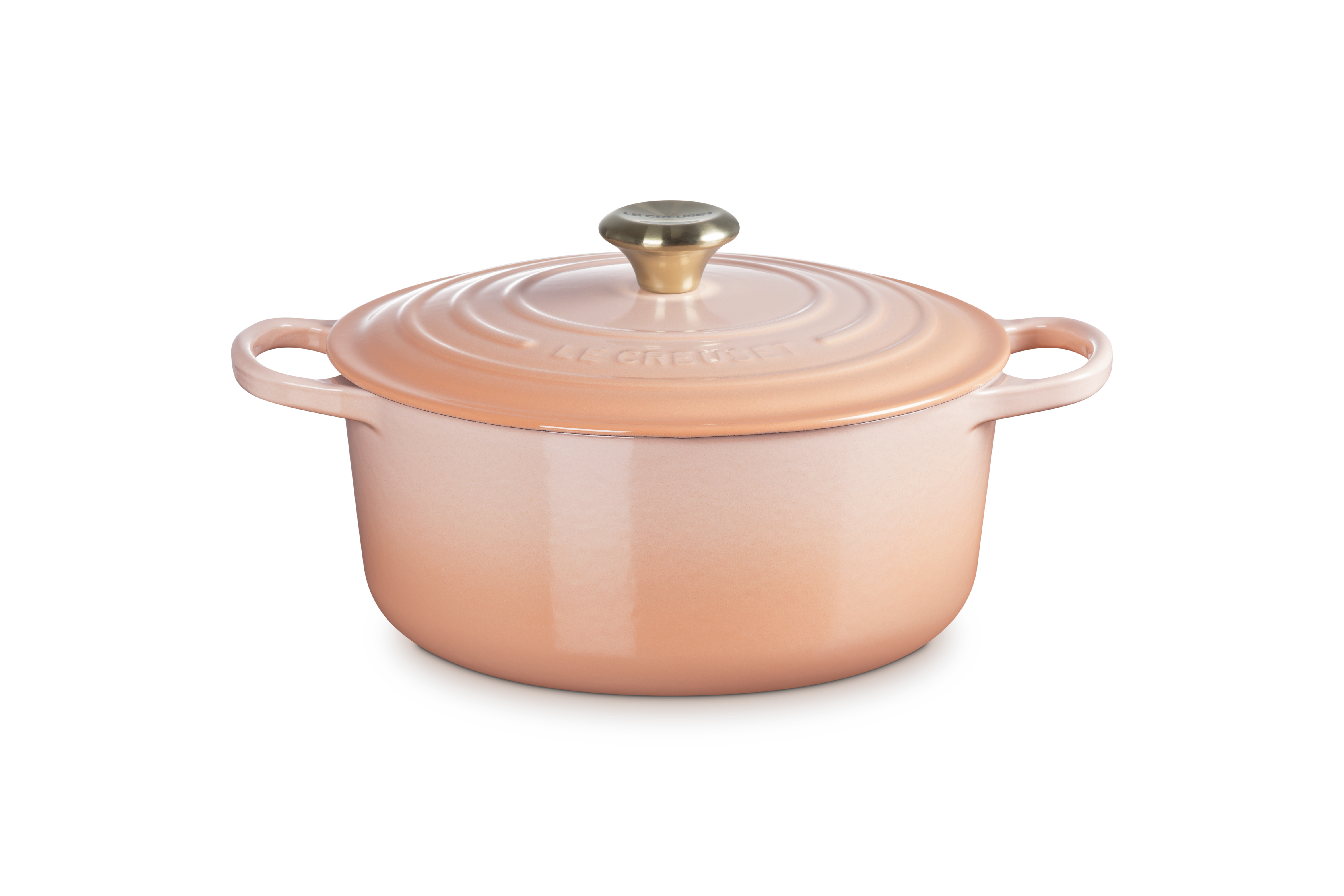 Cast Iron Signature Round Casserole 26cm Pêche