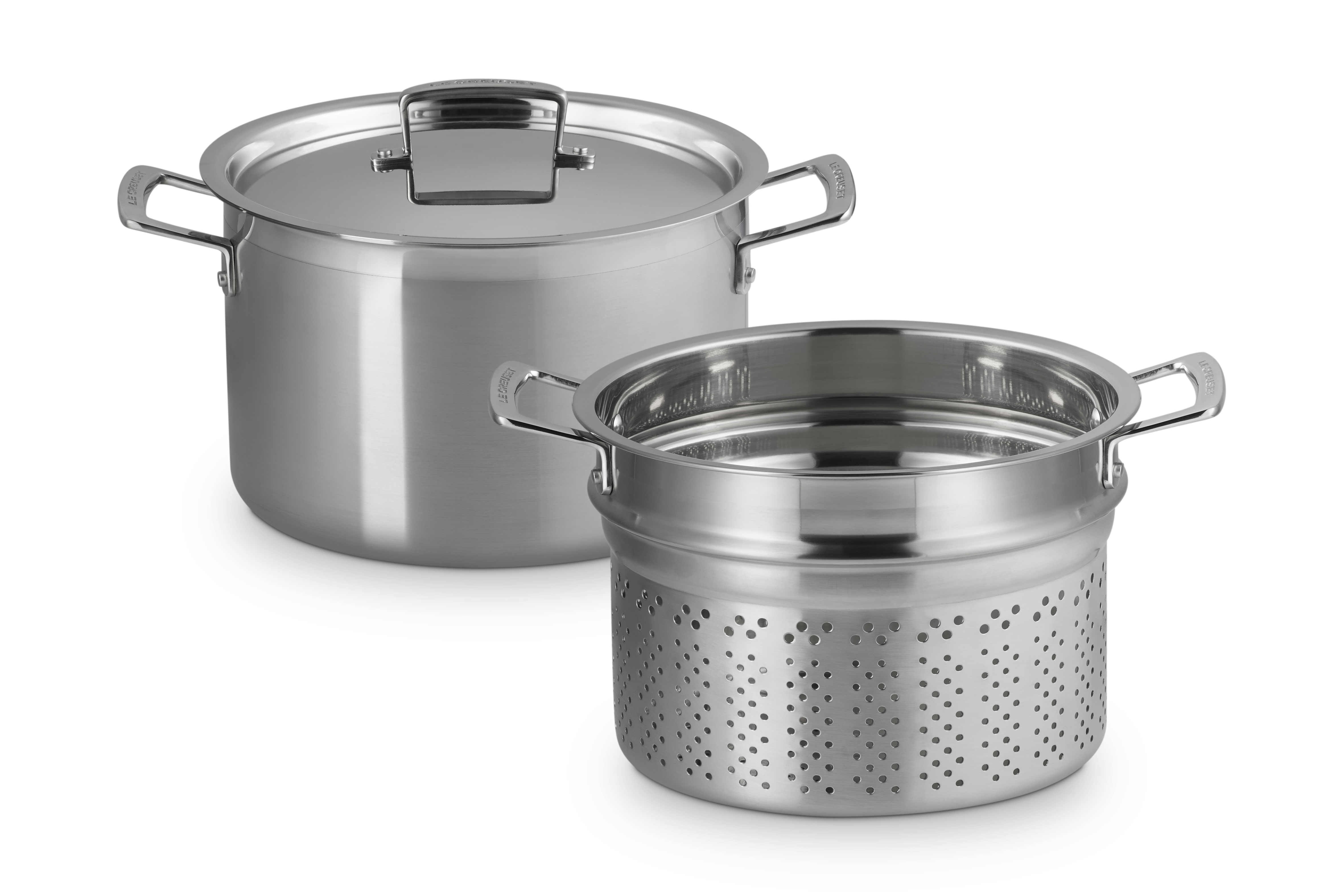 3-ply Stainless Steel 24cm Pasta Pot