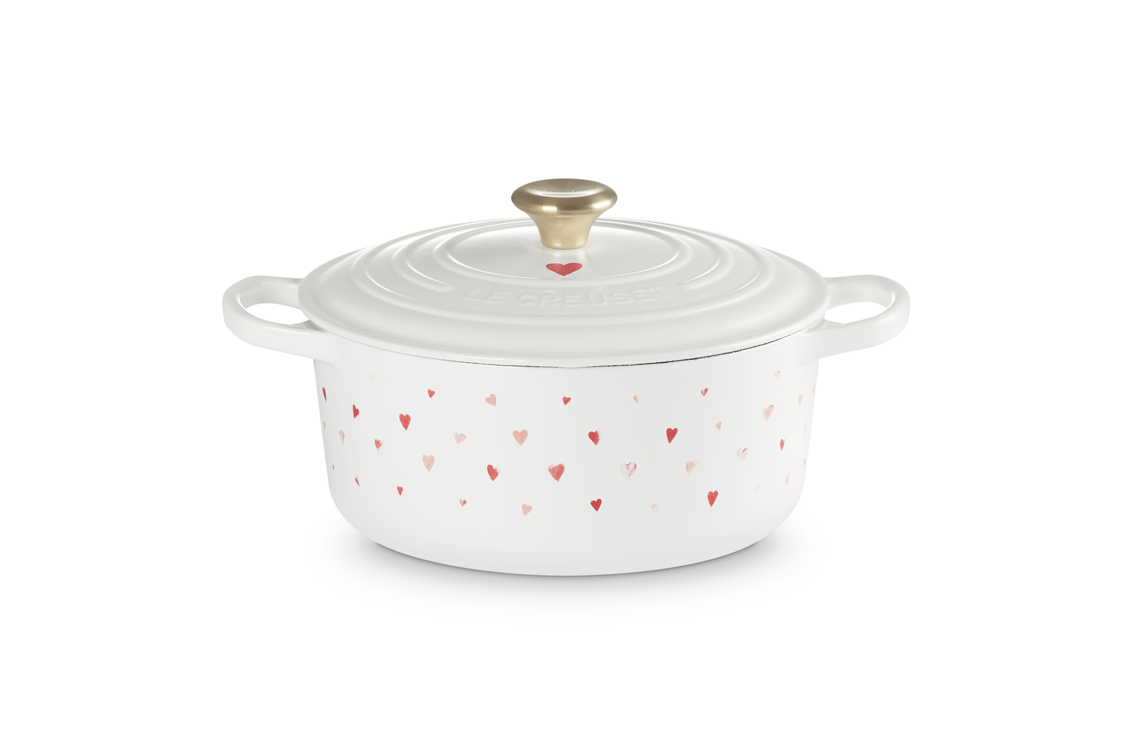 Cast Iron Heart Signature Round Casserole