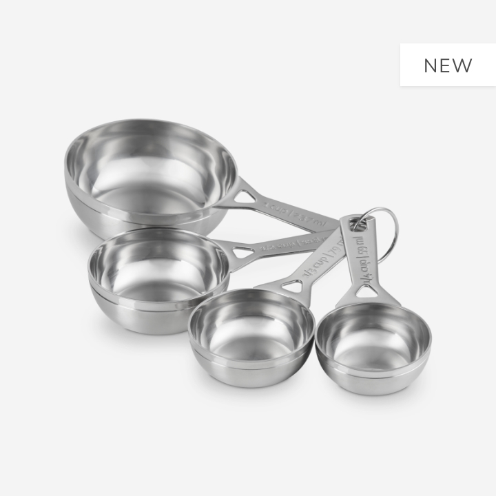 Stainless Steel Set of 4 Measuring Cups