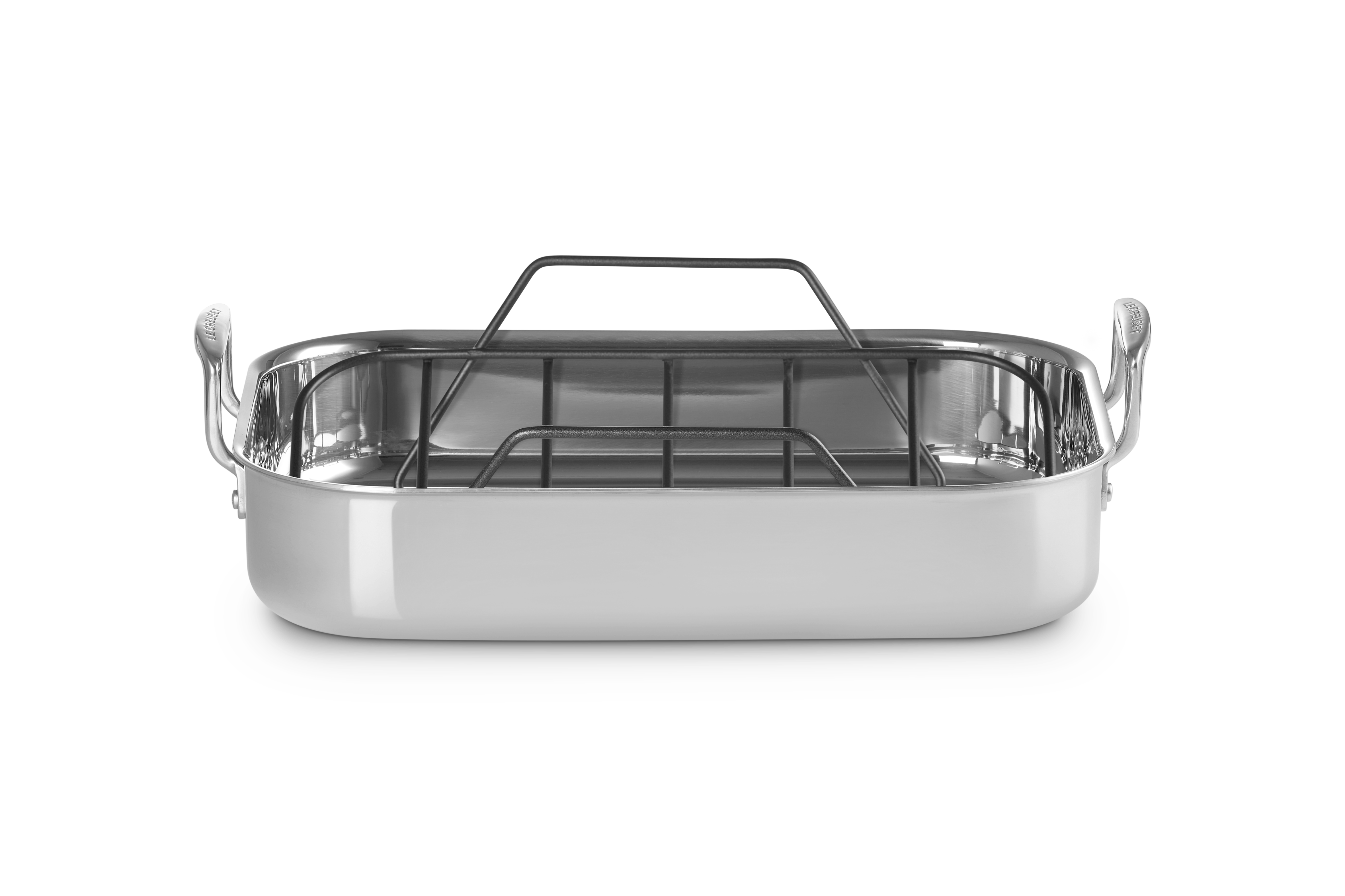 3-ply Stainless Steel Roaster with Roasting Rack