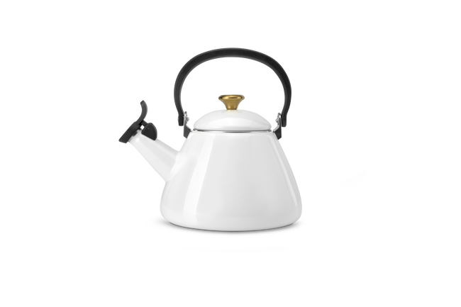 Kone Kettle with Gold Knob 1.6L White
