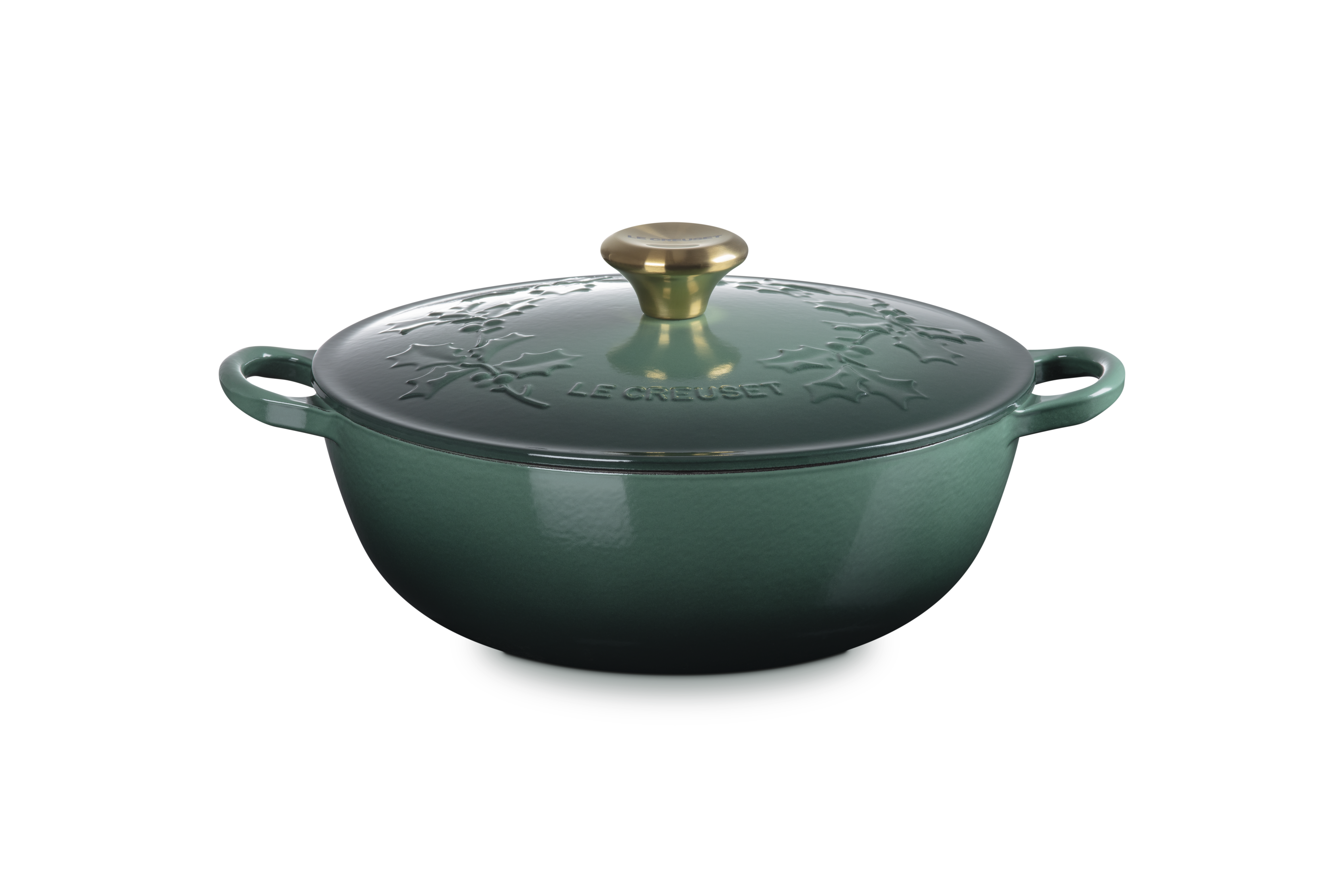 Cast Iron 26cm Holly Soup Pot